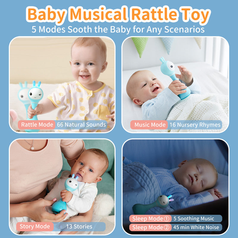 Alilo Smarty Rattle R1 Blue V632-ALILO6845
