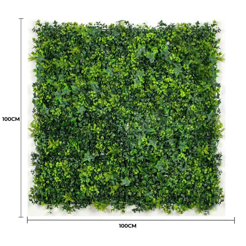 Luxury Spring Sensation Hedge Screen Green Wall Panel UV Resistant 100cm x 100cm V637-1001523