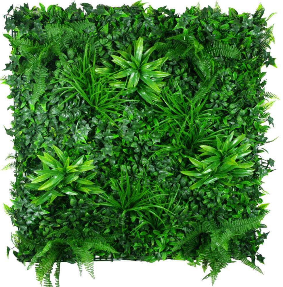 Luxury Green Tropics Vertical Garden/Green Wall UV Resistant 100cm x 100cm V637-1005798
