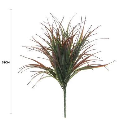 Artificial Brown Tipped Grass Plant UV Resistant 35cm V637-1016083
