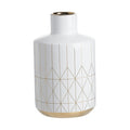 Tall Geo Vase 25cm V637-20810