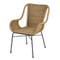 Palmview Rattan Armed Dining Chair Natural 86cm V637-20817