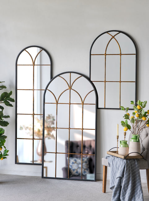 Argyll Arched Wall Mirror 127x79cm V637-20974