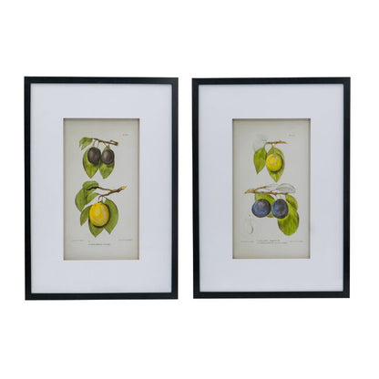 Set 2 Botanical Wall Decor 70cm V637-20984
