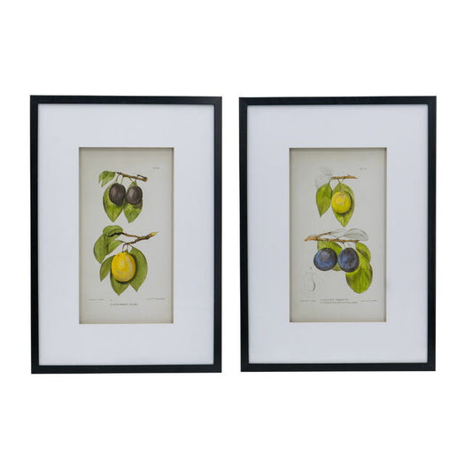 Set 2 Botanical Wall Decor 70cm V637-20984