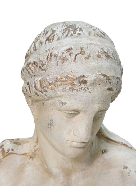 Artemis Bust w Distressed Finish 66cm V637-20986
