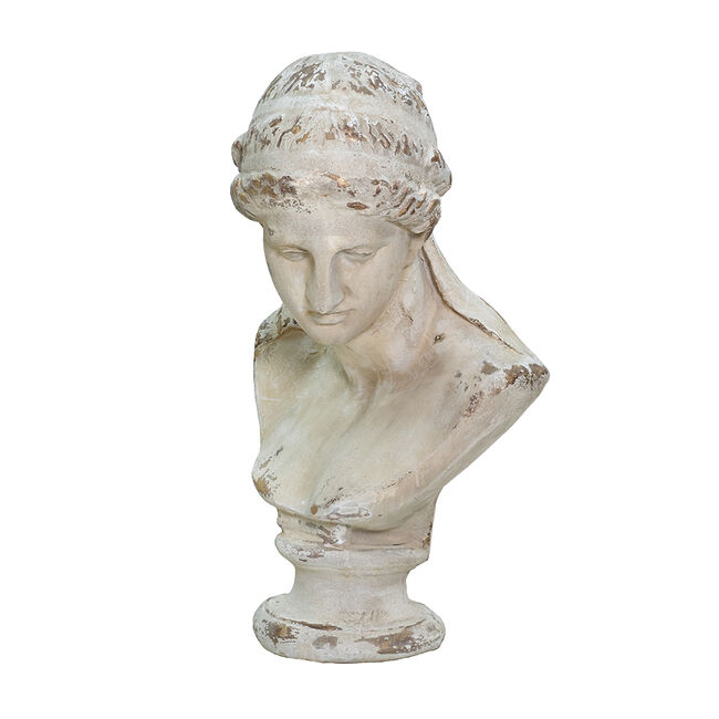 Artemis Bust w Distressed Finish 66cm V637-20986
