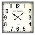 Square Iron Wall Clock 68cm V637-ACC32871