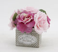 Artificial Peony Rose in Ceramic Pot 20cm V637-AFL25174