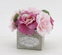 Artificial Peony Rose in Ceramic Pot 20cm V637-AFL25174