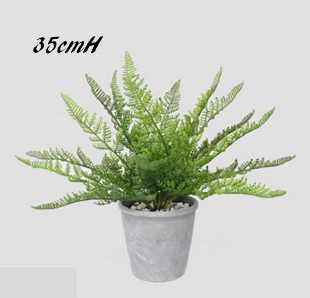 Artificial Fern Plant in Pot 35cm V637-AFL28320