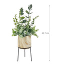 Artificial Plant in Ceramic Pot w Stand 45cm V637-AFL30722