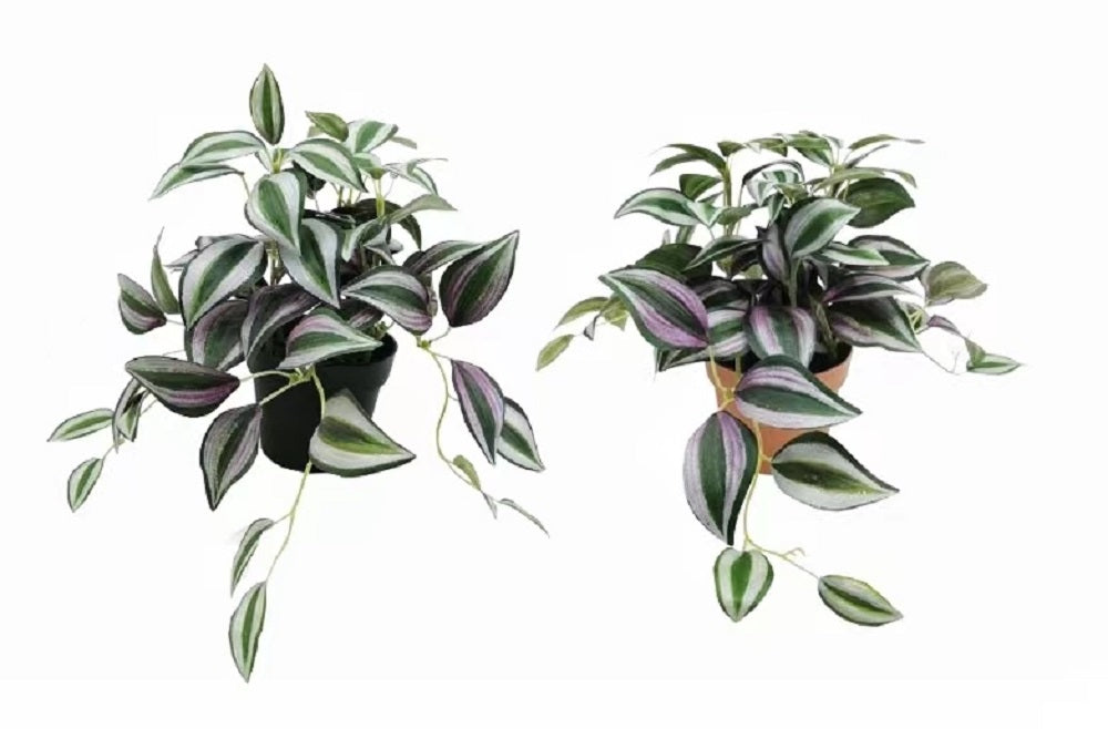 Set 2 Artificial Inch Plant in Pot Assorted 23cm V637-AFL31755