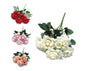 bulk 36 Artificial Rose Bunch Assort 27cm V637-AFL31788