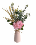 Artificial Floral Arrangement In Ceramic Vase 10x58cm V637-AFL32073