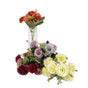 bulk 36 Artificial Roses 8 Heads Assort 28cm V637-AFL32425