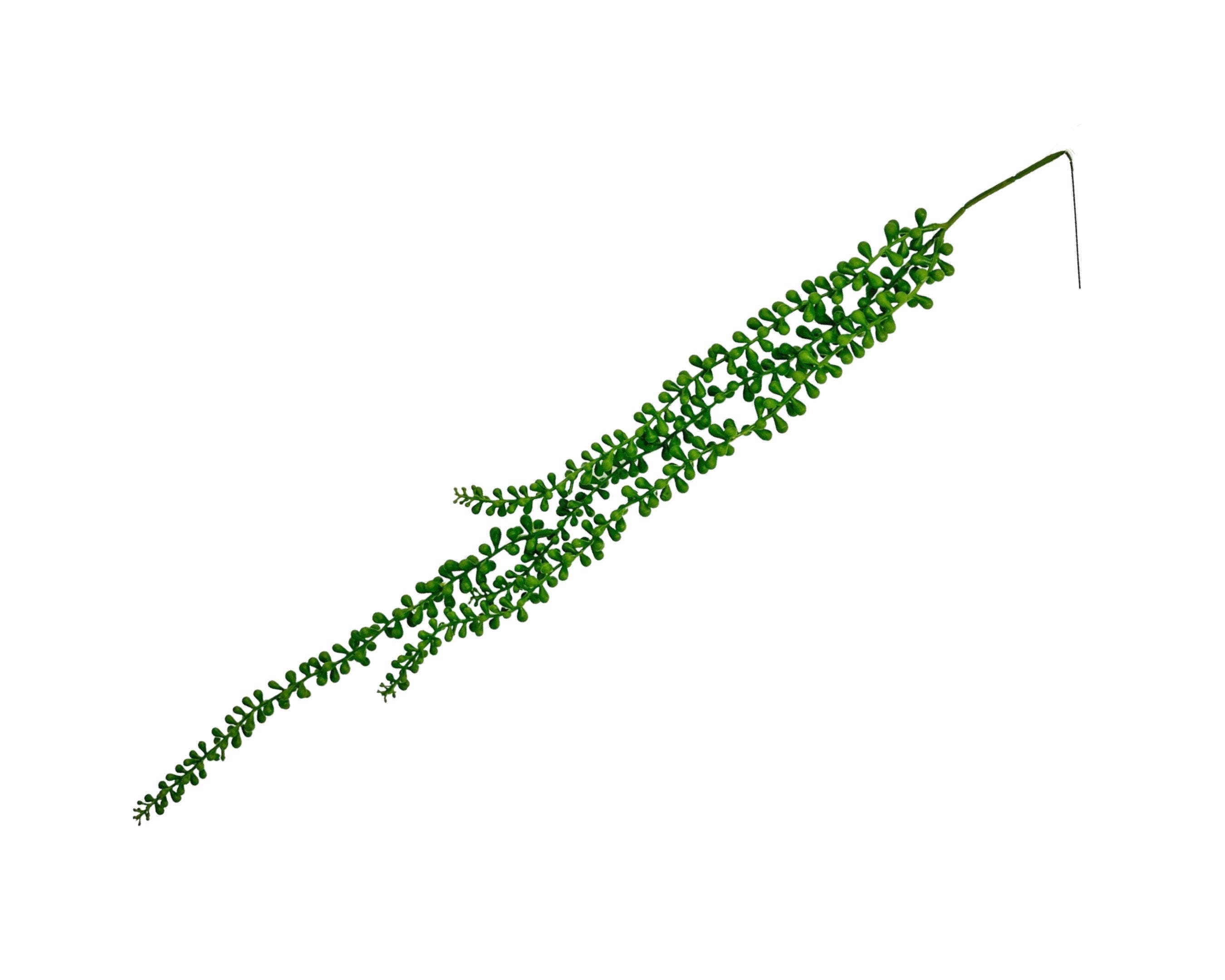 bulk 24 Artificial String Of Pearls Hanging Beads 3 Branches 73x10cm V637-AFL35142