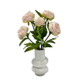 Artificial Peony in Ceramic Pot 49cm V637-AFL36461