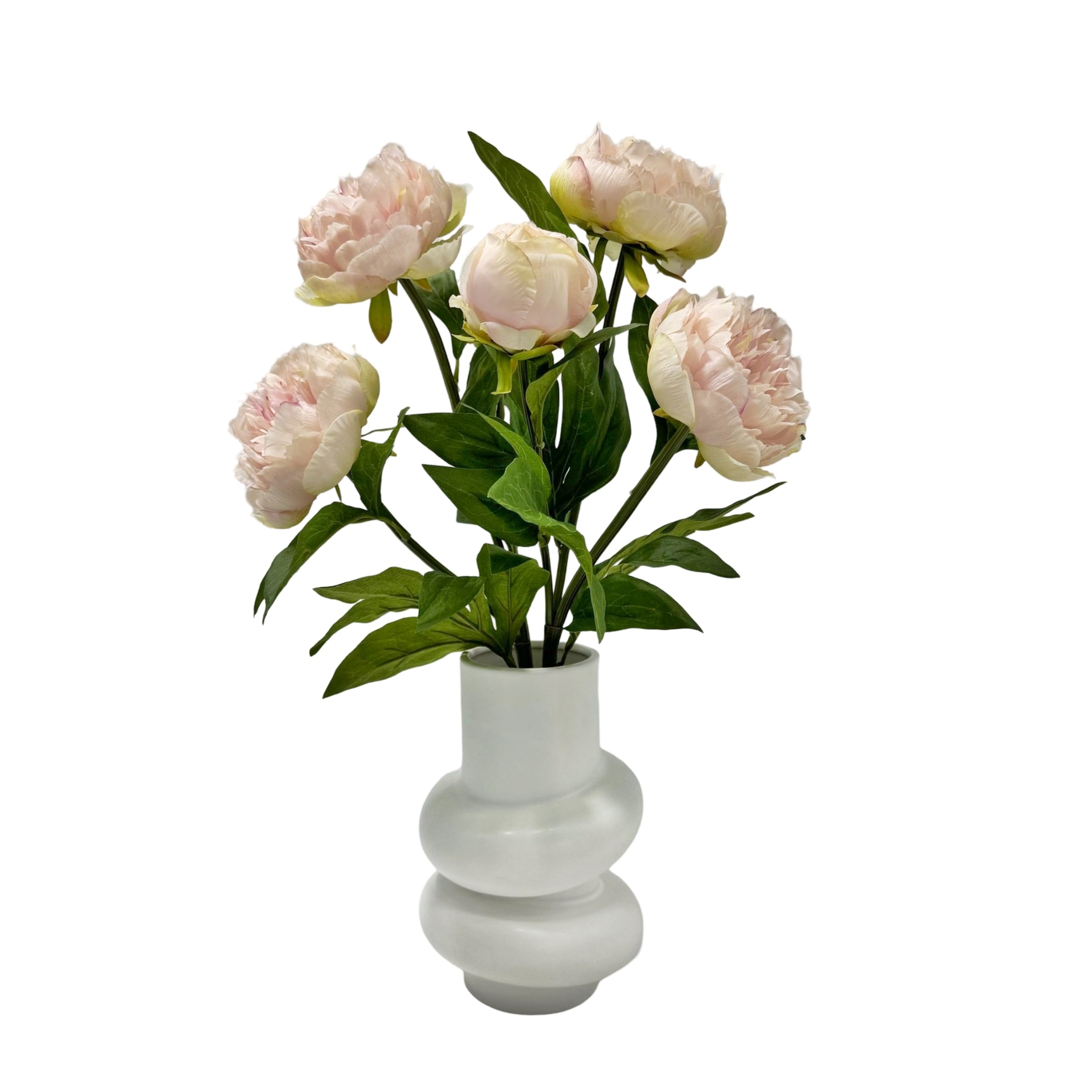 Artificial Peony in Ceramic Pot 49cm V637-AFL36461