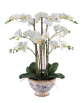Real Touch Artificial Orchid in Ceramic Pot 68cm V637-AFL36986