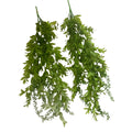 bulk 12 Artificial Hanging Green Leaves 2 Assort 84cm V637-AFL37111
