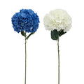bulk 12 Artificial Hydrangea 25D Head 2 Asst 90cm V637-AFL38856
