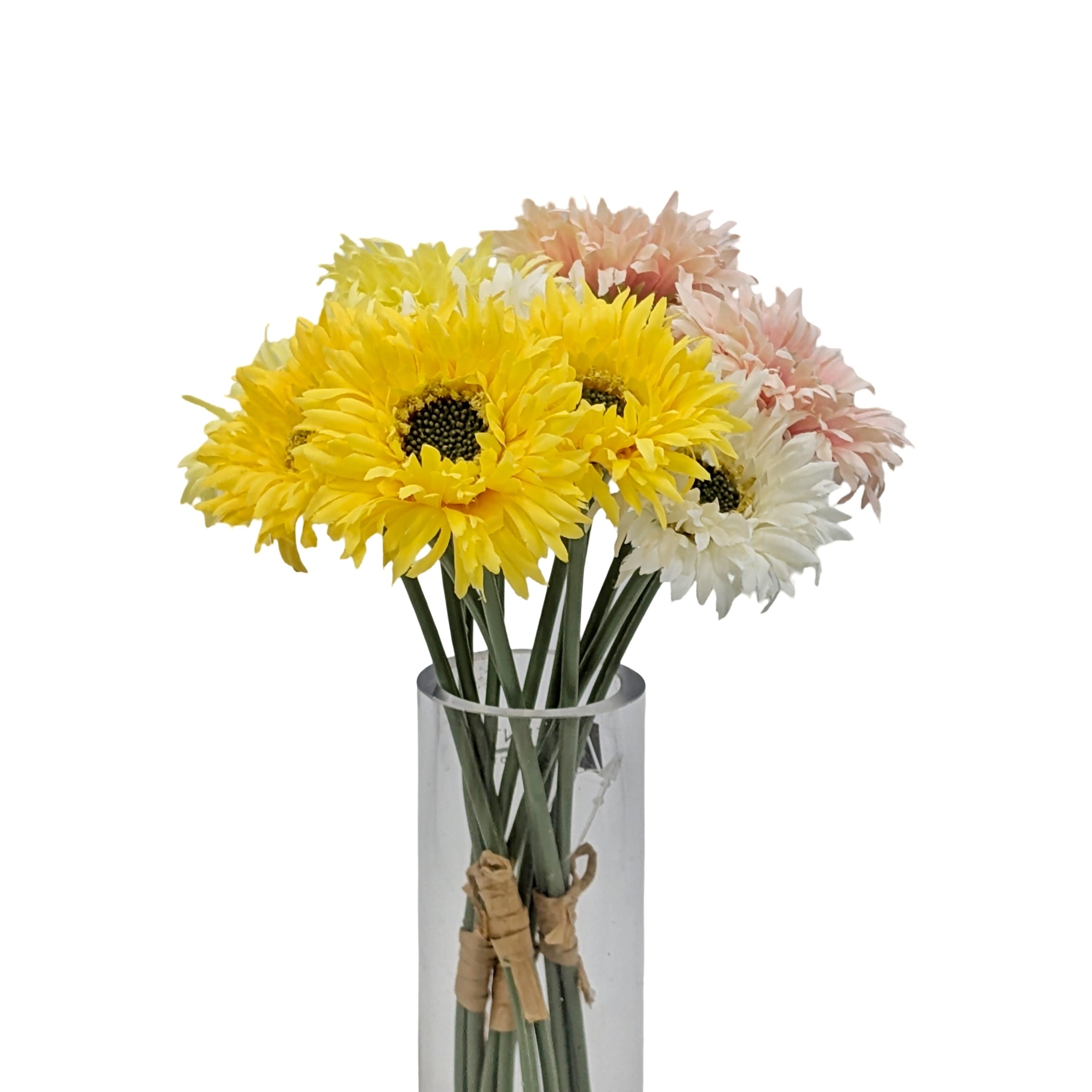 bulk 24 Artificial Small Daisy Bundle 26cm V637-AFL38890