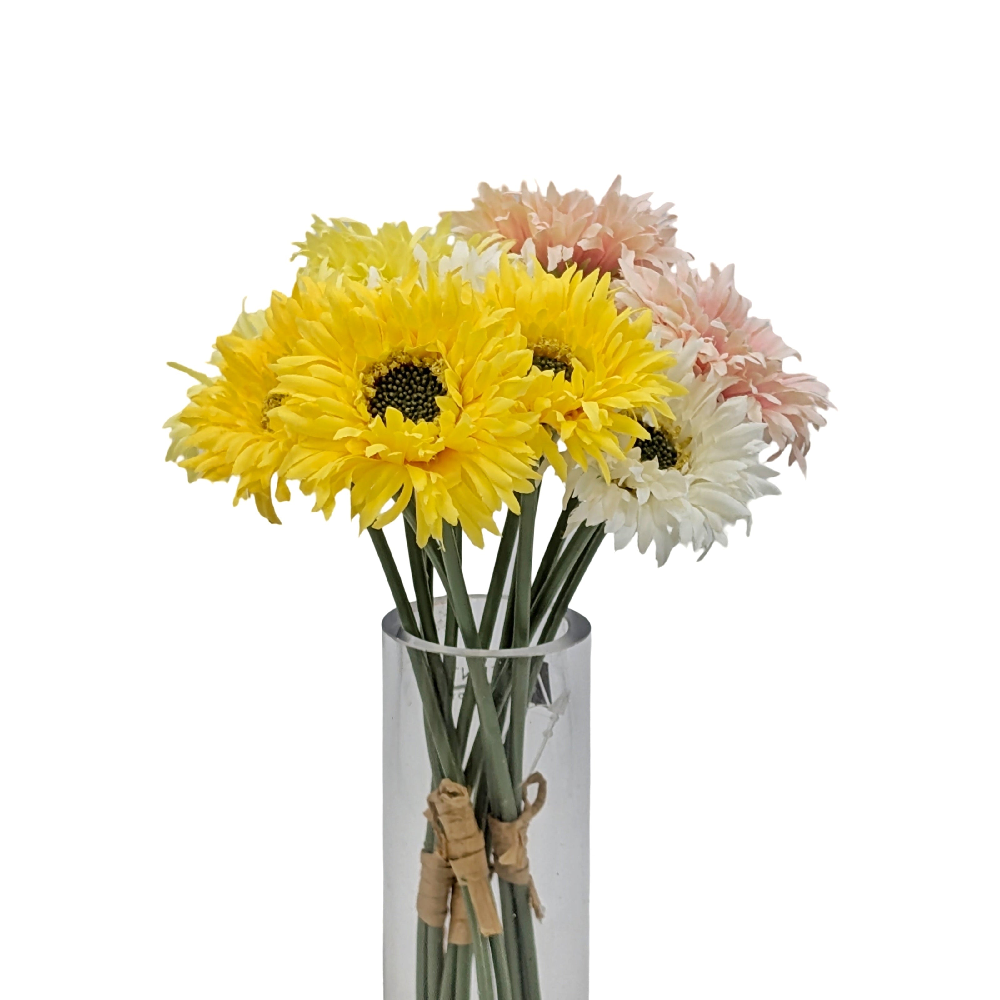 bulk 24 Artificial Small Daisy Bundle 26cm V637-AFL38890