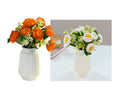 bulk 8 Artificial Peony Pot Assort 20cm V637-AFL38913