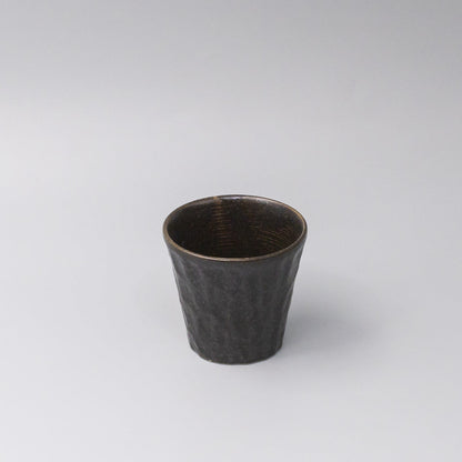 Cup Sho Chu 250ml Black Irabo Glaze V637-C0019