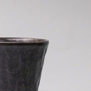 Cup Sho Chu 250ml Black Irabo Glaze V637-C0019