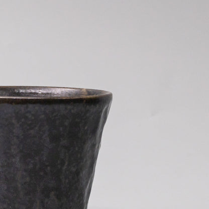 Cup Sho Chu 250ml Black Irabo Glaze V637-C0019