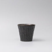 Cup Sho Chu 250ml Black Irabo Glaze V637-C0019