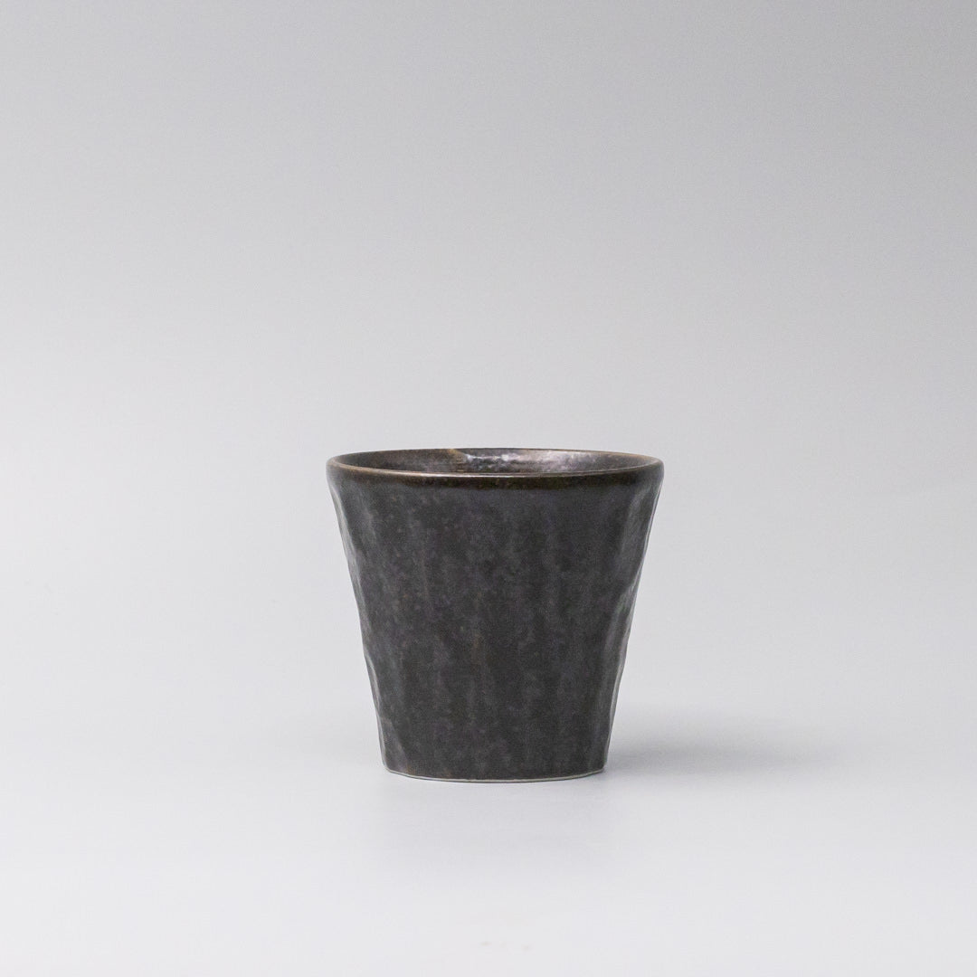 Cup Sho Chu 250ml Black Irabo Glaze V637-C0019