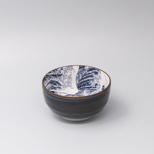 Bowl U Shaped 12.5cm Hokusai Fuji Design V637-C0021