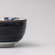 Bowl U Shaped 12.5cm Hokusai Fuji Design V637-C0021