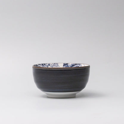 Bowl U Shaped 12.5cm Hokusai Fuji Design V637-C0021