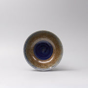 Bowl 17cm Earth & Sky Glaze with Blue pool V637-C0023