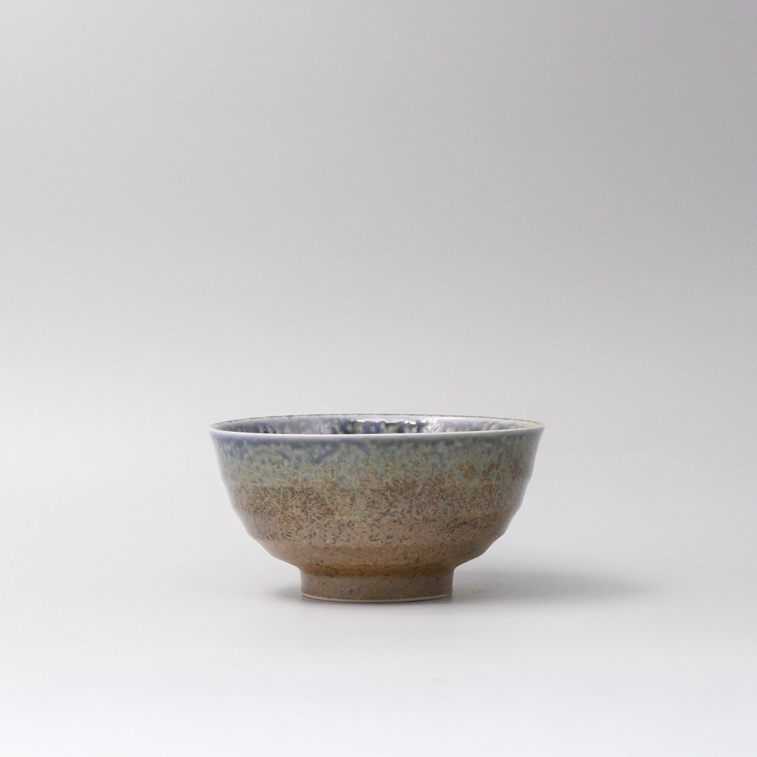 Bowl 17cm Earth & Sky Glaze with Blue pool V637-C0023