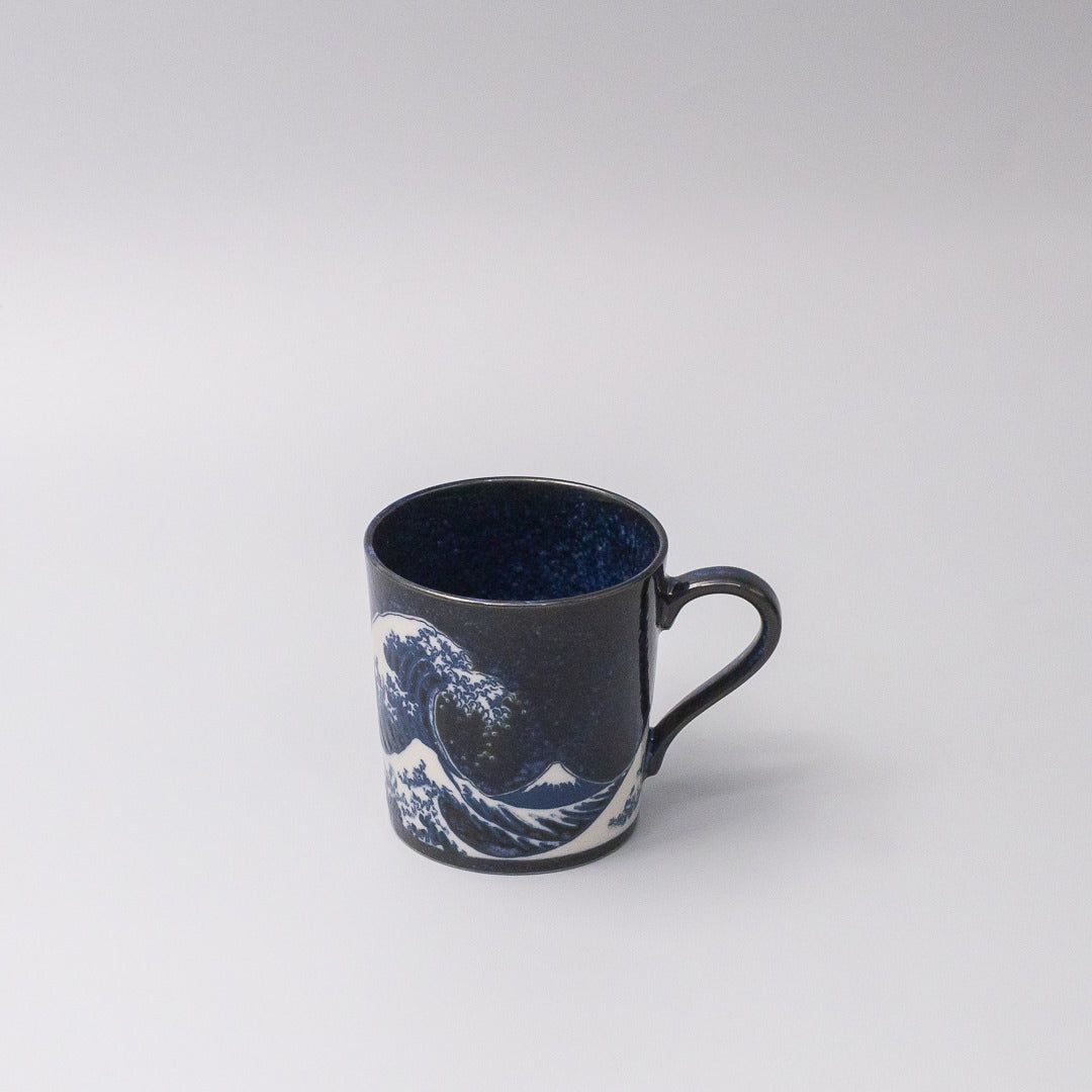 Mug with Handle 300ml Great Wave Design V637-C0027