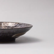 Pasta Bowl Flat 23cm Bronze Brushstroke Glaze V637-C0028