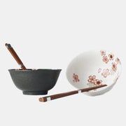 Bowl Set 2pcs with Chopsticks Cherry Blossom Design V637-C0054