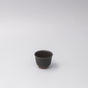 Sake and Tea Cup 6cm Black Matte Flared Glaze V637-C0055