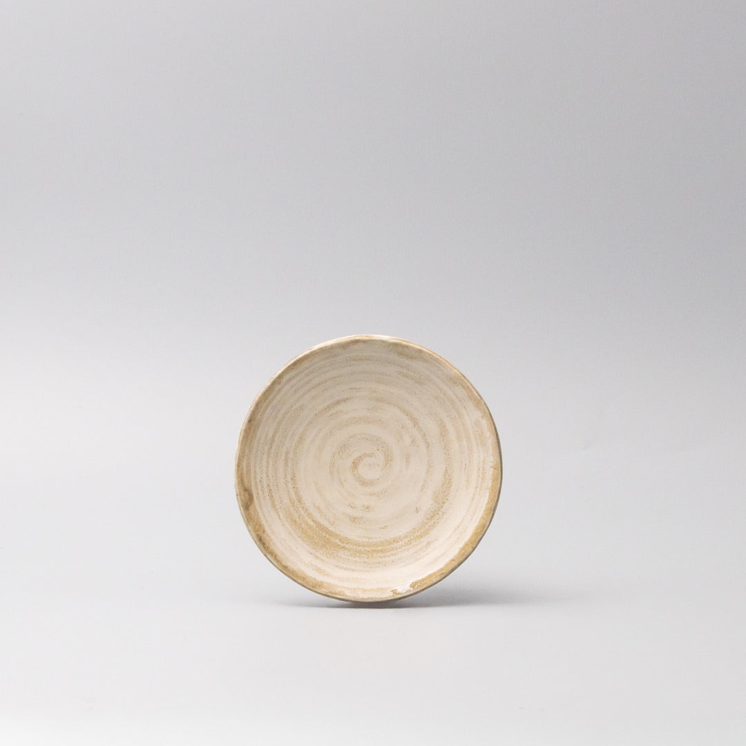 Saucer 13cm Washed Sandstone V637-C0065