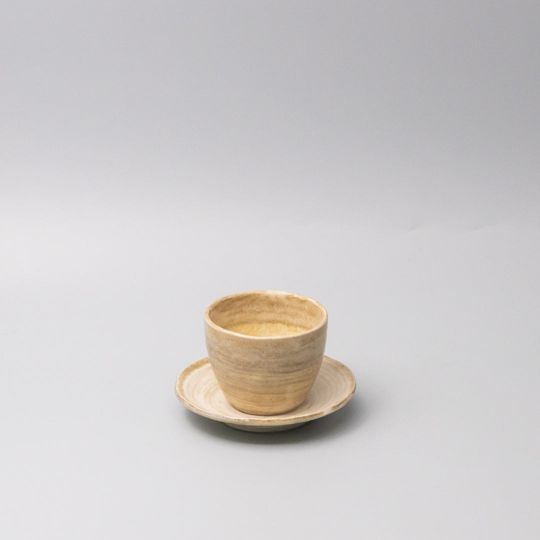 Saucer 13cm Washed Sandstone V637-C0065