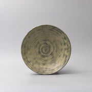 Open Shallow Bowl 24cm Washed Fern V637-C0070
