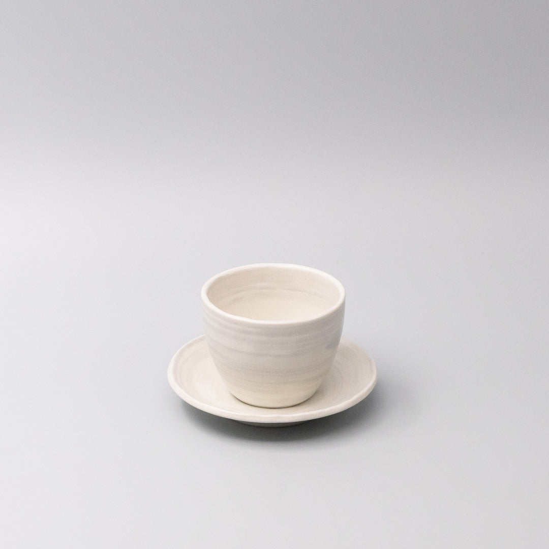 Saucer 14cm Washed White V637-C0078