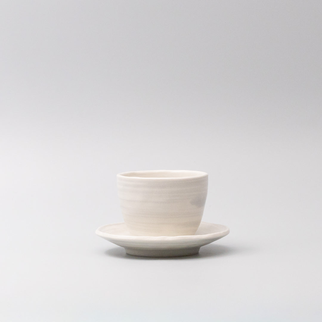 Saucer 14cm Washed White V637-C0078