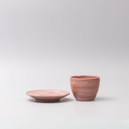 Saucer 14cm Washed Goji Berry V637-C0079