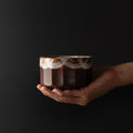 Matcha Tea bowl 11cm Metallic Rust Glaze V637-C0080